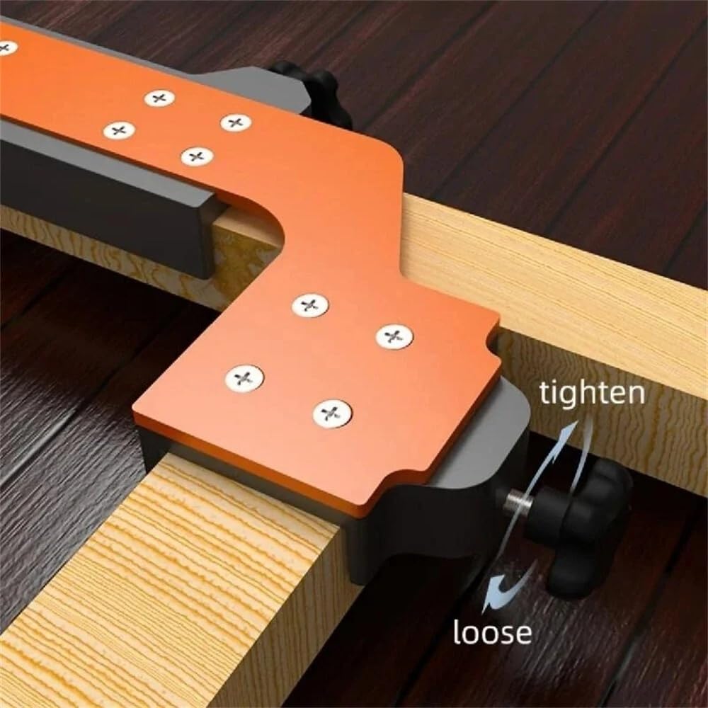 VIDOO Aluminiowe Narzędzie do Ram Ulepszone 16/24 cala On-center Stud Layout Precyzyjne DIY Stolarskie