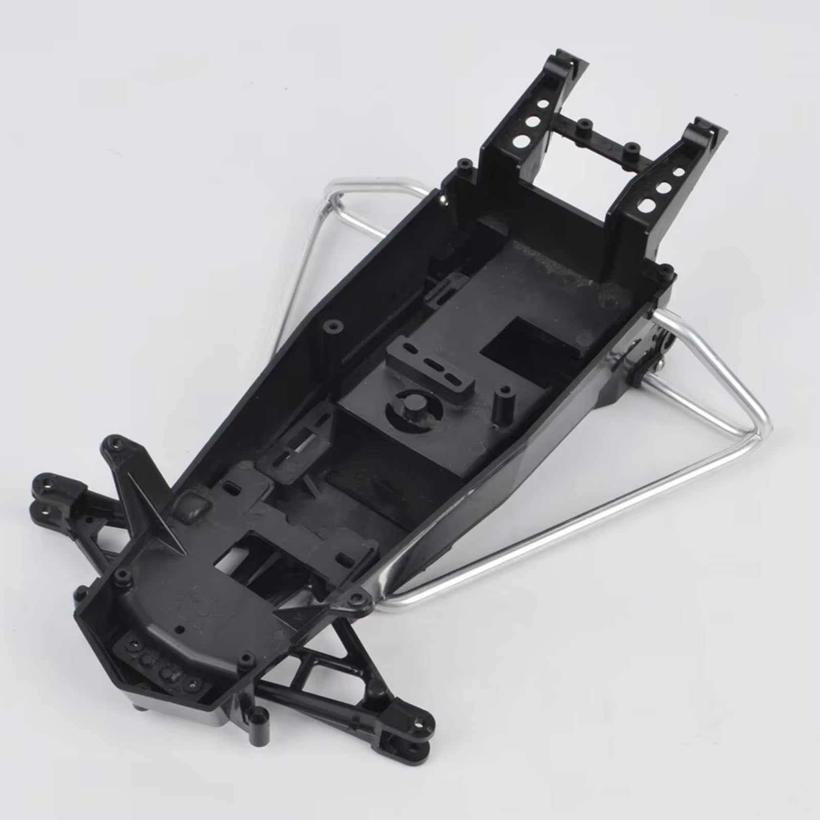 Componentes Auto RC Compatible con Tamiya Grasshopper para Hornet 1/10 RC para Buggy, Piezas De Mejora De Coche, Accesorios De Repuesto, Parachoques Lateral De Aleación De Aluminio