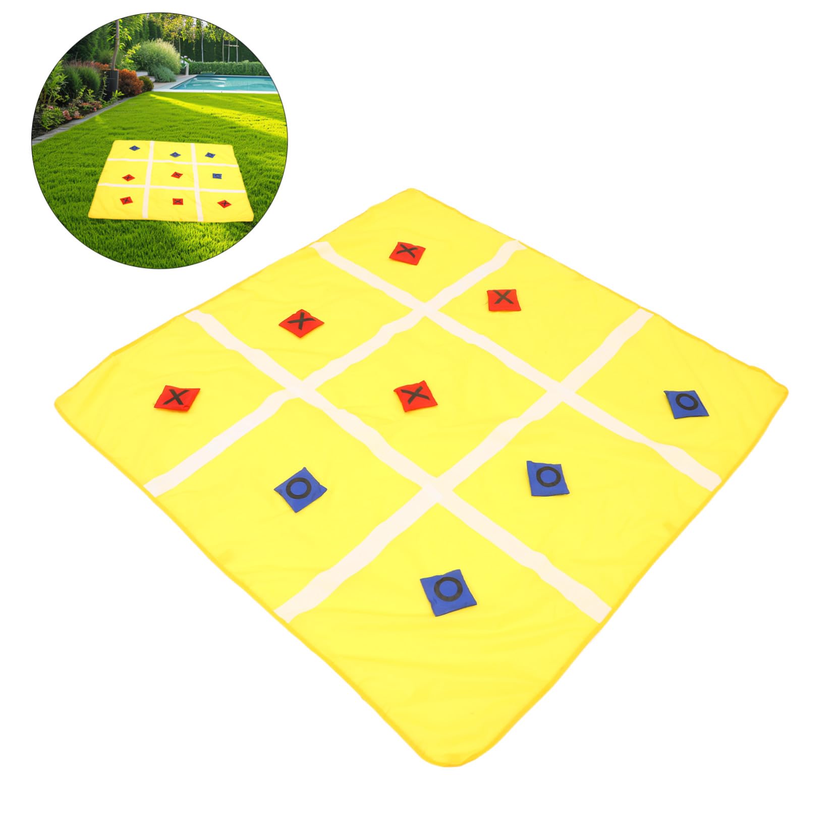 Didiseaon Gioco Lancio Sacchetti Fagioli Pratico e Portatile per Adulti Divertente Attività Outdoor per Giardino Campeggio Feste Gioco Interattivo per Tutta la Famiglia