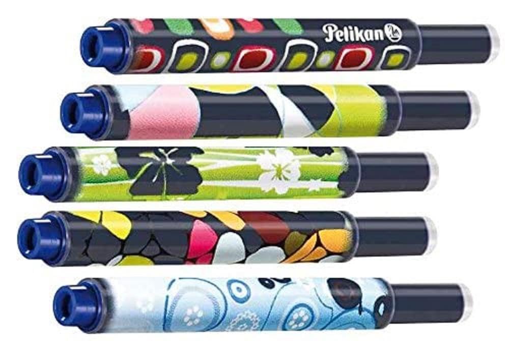 Pelikan 5 x Royal Blue Ink Cartridges for Lamy Fountain Pen 4001, 1 count (Pack of 5) - Image 3