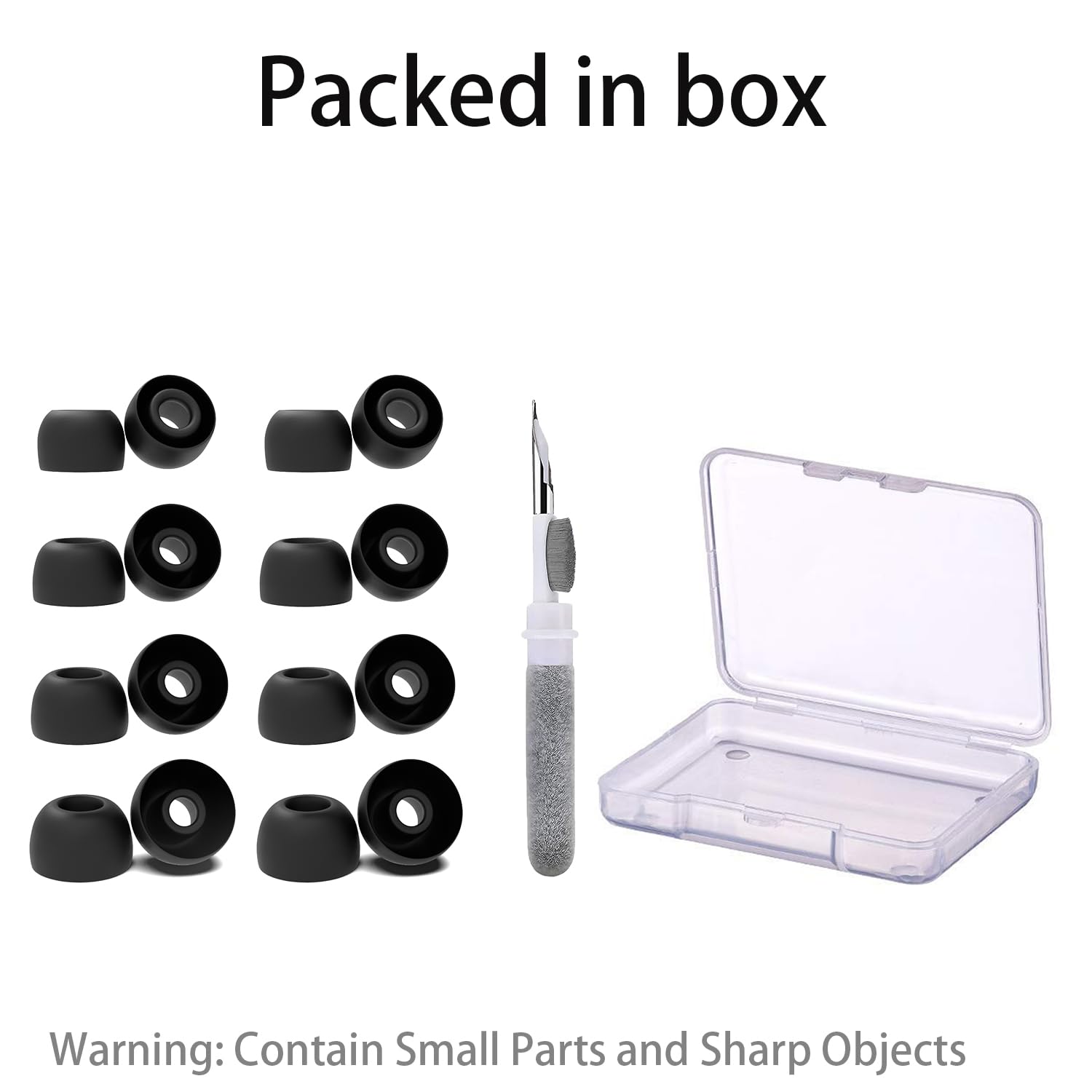 Amazon | Vykyntow 交換用イヤーチップ 8組 Soundcore VR P10対応 3