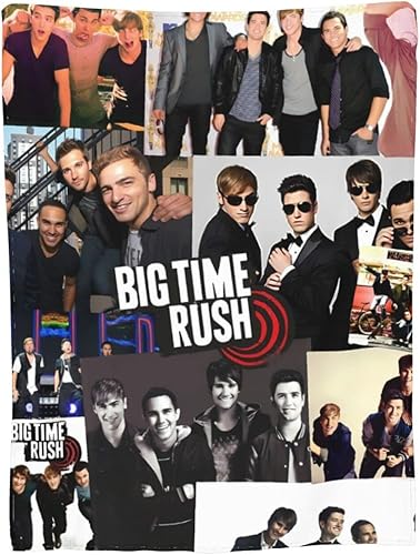 Miniatura 6 de Big Music Time Music Rush - Manta de franela suave de forro polar, cálida y acogedora manta estampada para sofá de 60 x 50 pulgadas