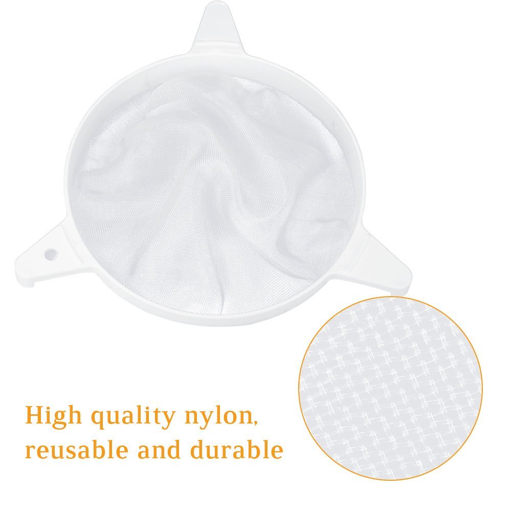 Filtre Tamis de Miel de Double Filtre d'Extracteur Outil d'apiculteur