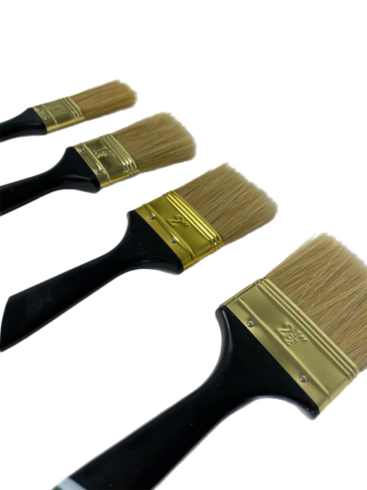 Acrylic Painting Mop Brushes Sizes Paint Brush Set With Wooden Handle Watercolor Oil Face Art