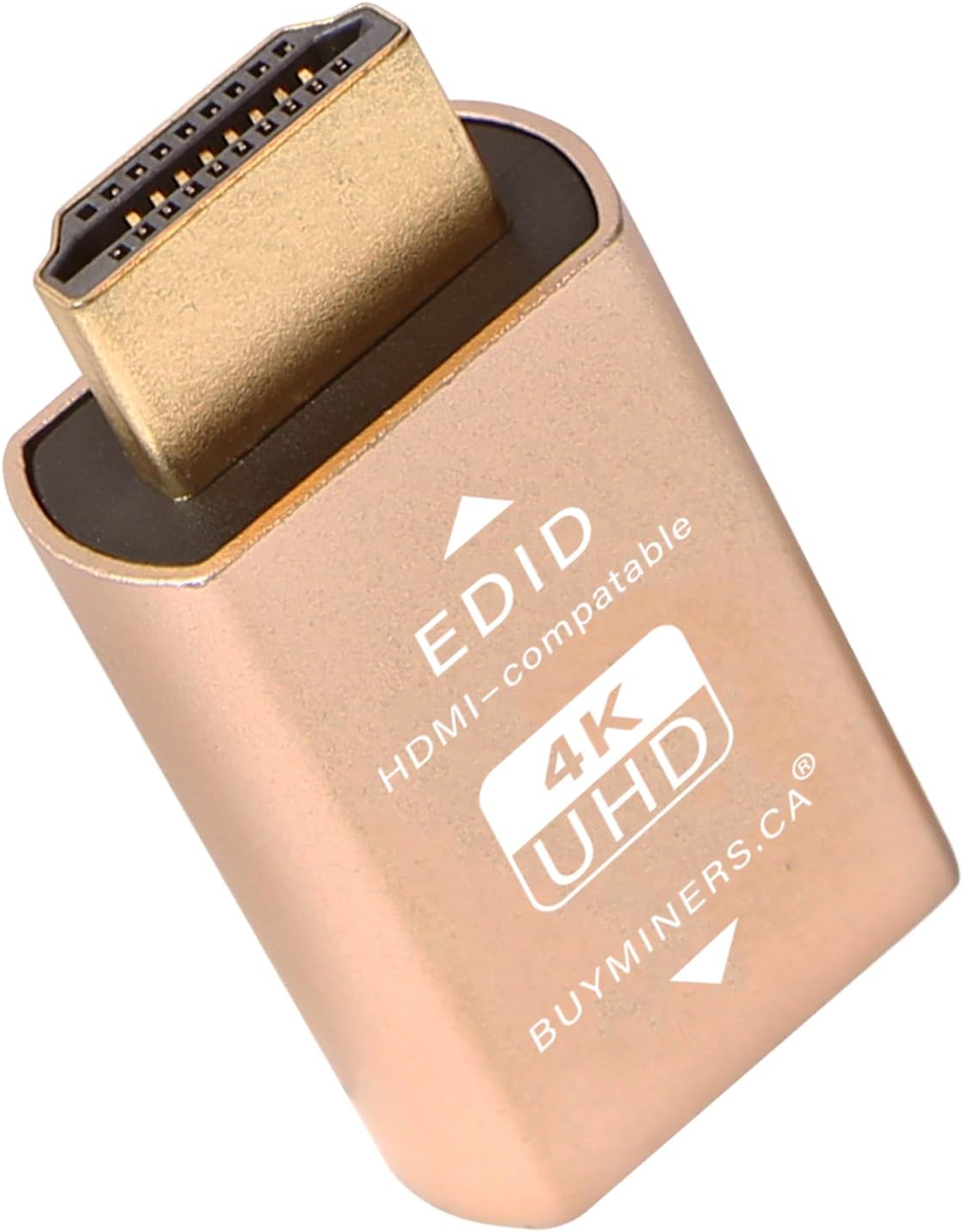 BUYMINERS.CA 4K HDMI EDID Emulator Passthrough Dummy Plug