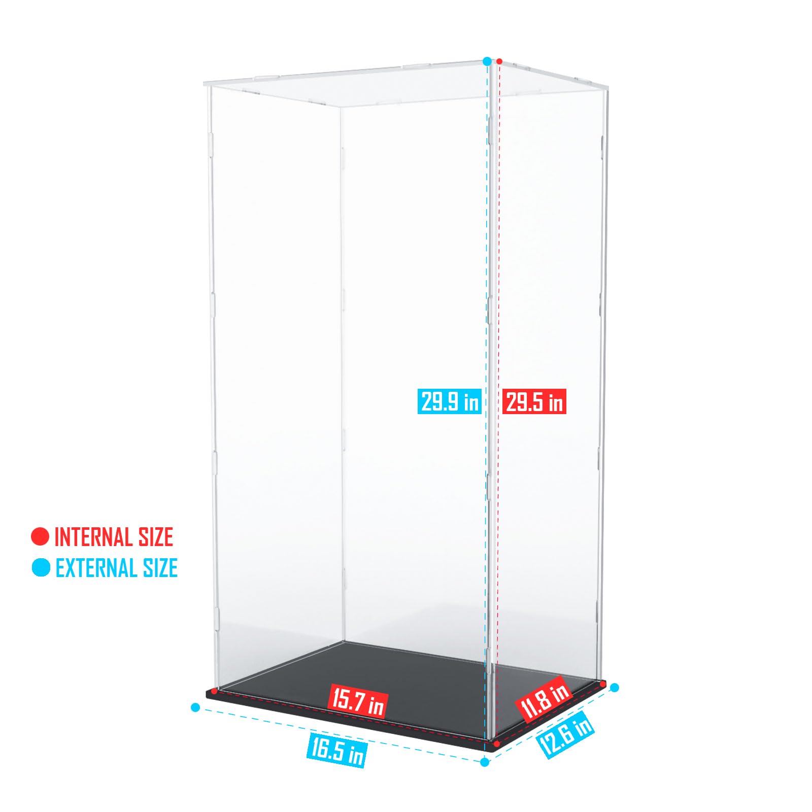 トランプ 1000 Cranes V1 3Decks Acrylic case Amazon.com: Choowin 29 inch Tall Acrylic Display Case for Lego