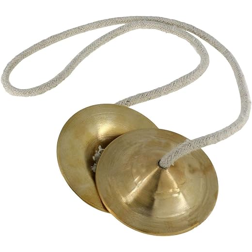 Handmade Manjira Cymbals Pair