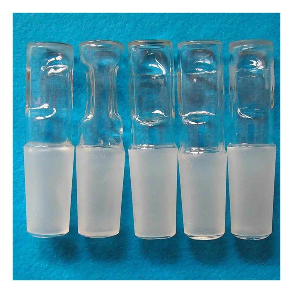 Équipements et fournitures de laboratoire Bouchon en verre à joint rodé 24/40, 5 pièces, bouchon de bouteille Boro GG17, verrerie laboratoire