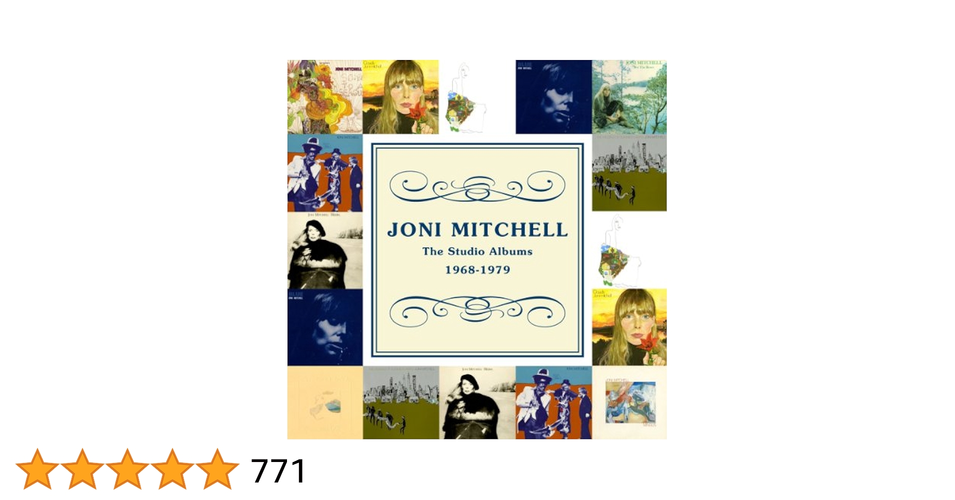 洋楽 Joni Mitchell The Studio Album 1968-1979 Joni Mitchell - The Studio Albums 1968-1979 | Rhino