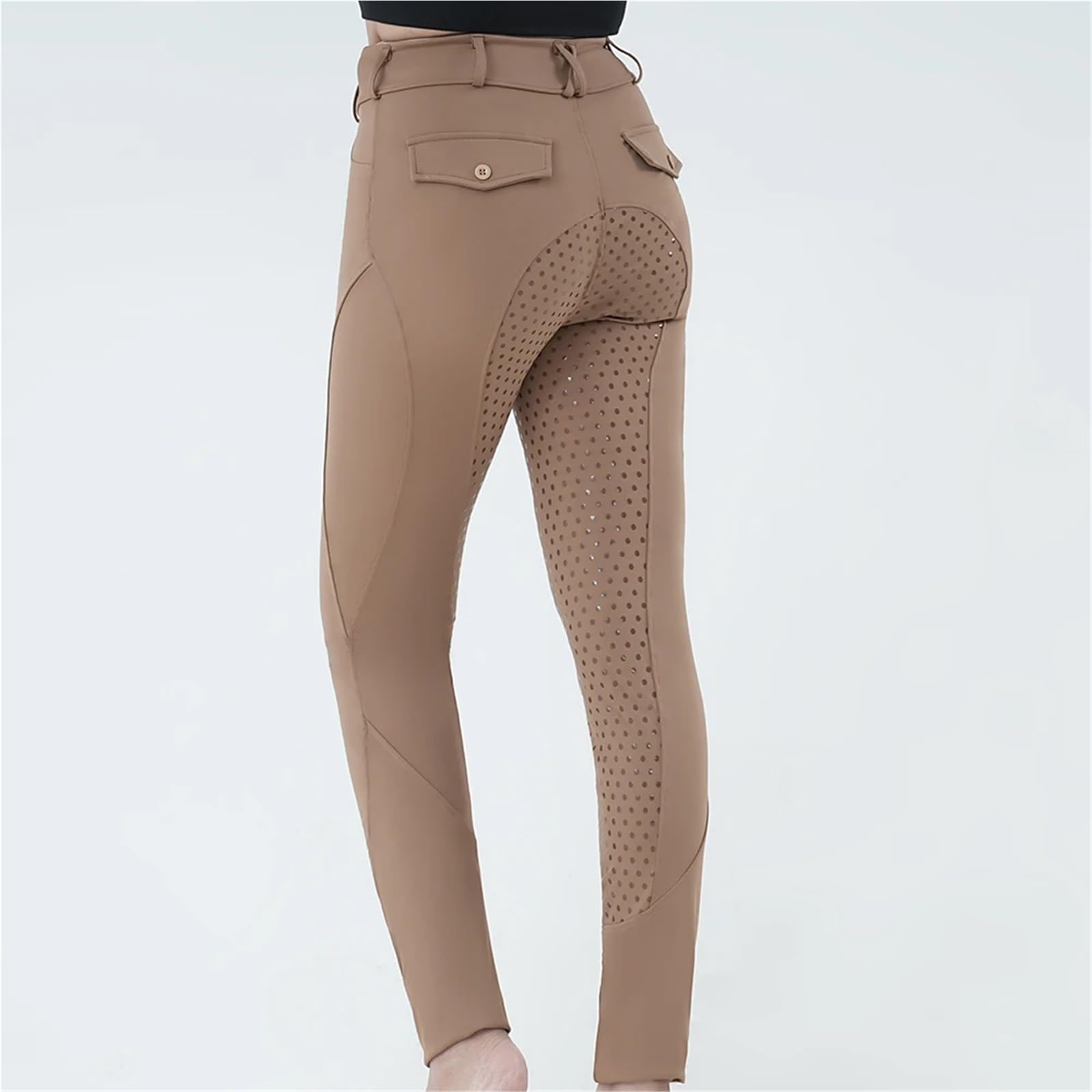 Mallas De EquitacióN Pantalones de equitación for mujer, pantalones montar con asiento completo, mallas entrenamiento ecuestre, ropa deportiva for exteriores, equipo caballero