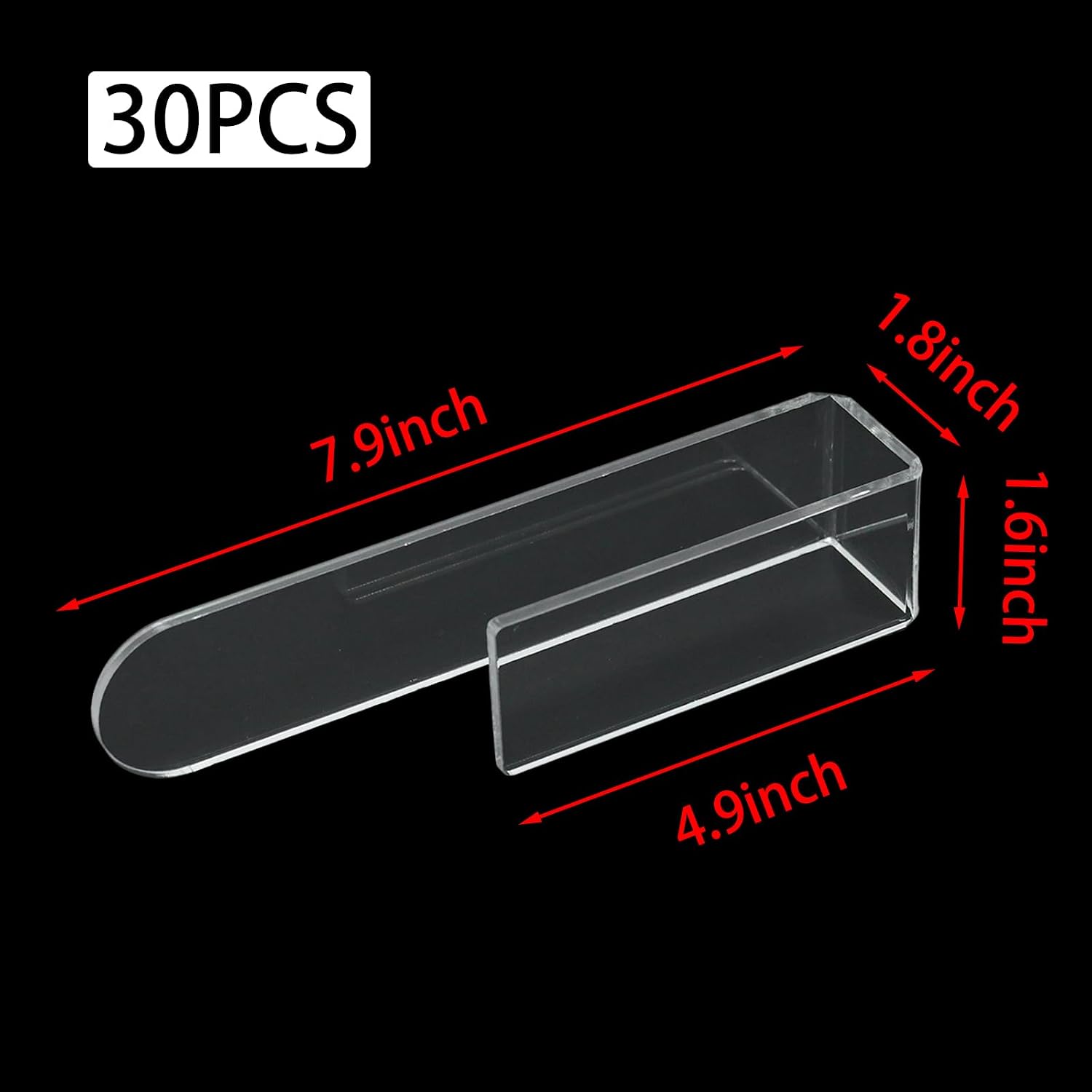 2 Pack Transparent Hand Towel Holder, Acrylic Hand Towel Racks