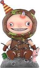 POP MART Hirono x Polar Symbiosis Figure, 3.94 inches Height, Toys for Modern Home Decor, Collectible Toy Set for Desk Accessories, 1PC