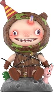POP MART Hirono x Polar Symbiosis Figure, 3.94 inches Height, Toys for Modern Home Decor, Collectible Toy Set for Desk Accessories, 1PC