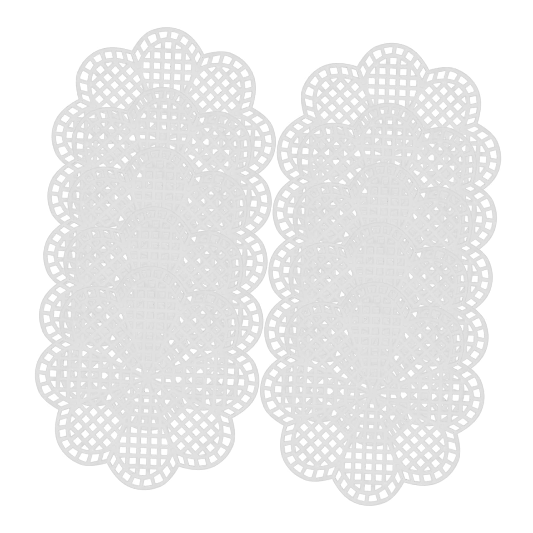 ERINGOGO Crafting Mesh Sheets 10 Pack Plastic Cross Stitch Quilting Knitting Sheets for DIY Projects