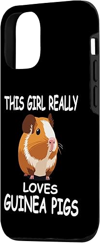 Miniatura 5 de iPhone 12 mini This girl really loves guinea pigs, Cute Guinea pig Case