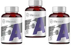 Óleo De Alho Com Alta Concentração de Alicina - Odor Reduzido - 3 Potes - 270 Cápsulas