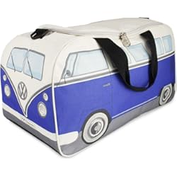Cofre Para Volkswagen Touran BRISA VW Collection - Volkswagen Furgoneta Hippie Bus T1 Van Bolsa de Deporte Plegable con Asas, Bolsa de Viaje con Compartimento Impermeable para Zapatos, Equipaje, Duffel Bag para Gimnasio/Regalo