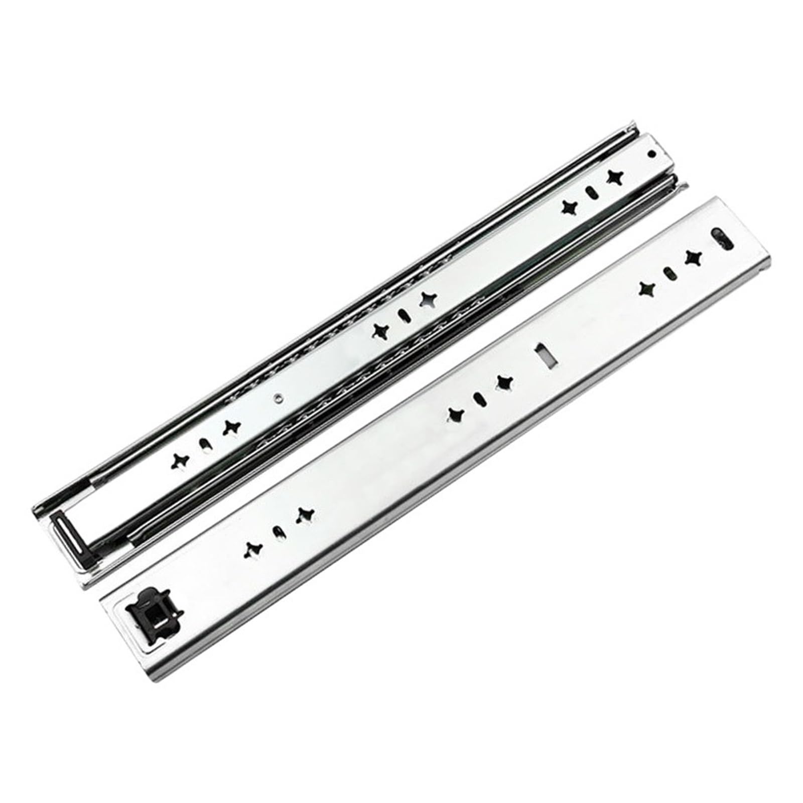 Riel deslizante para cajones pesados de camper y almacenamiento industrial de 800mm