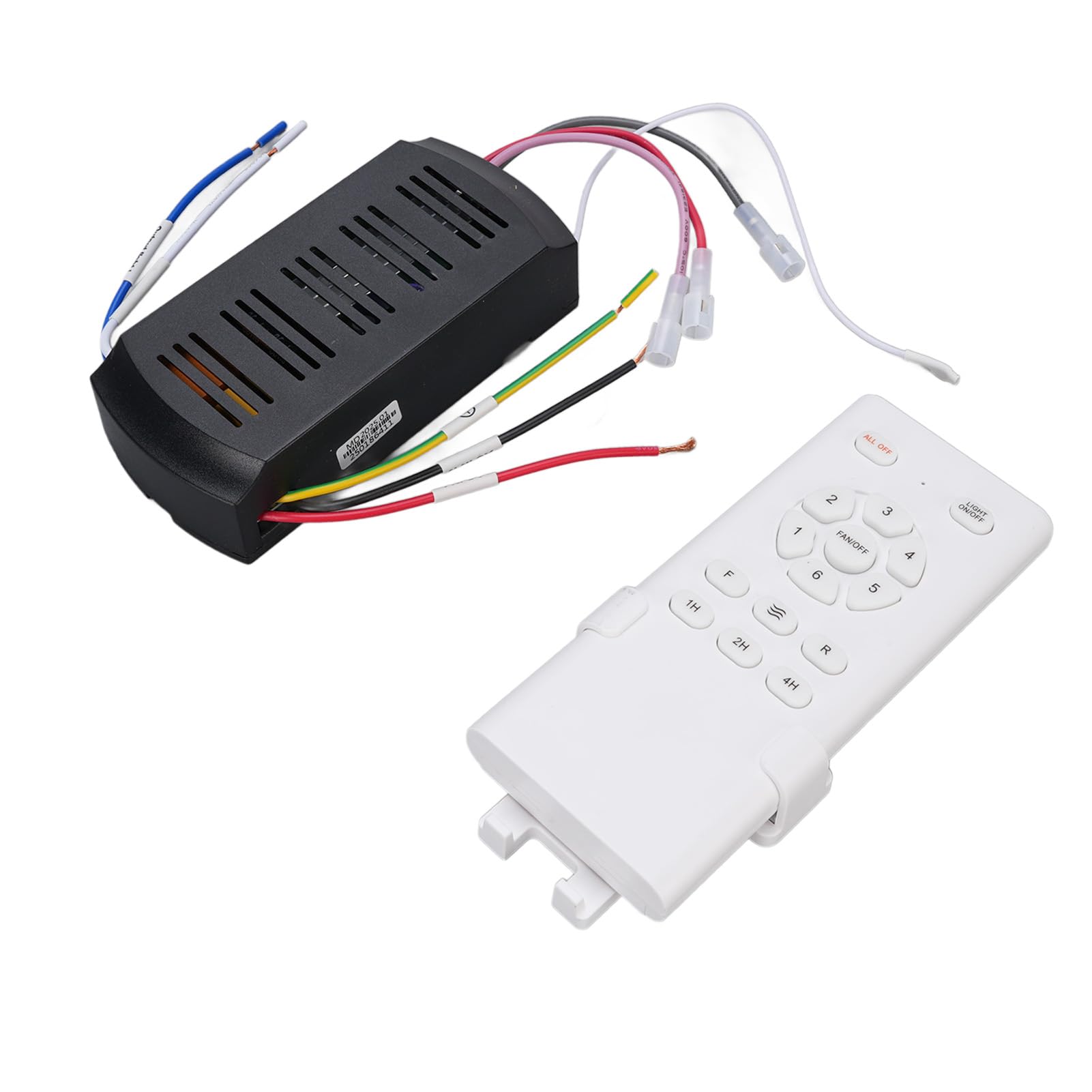 Kit de Télécommande Universelle pour Ventilateur de Plafond – Contrôle Longue Distance, Fonction de Synchronisation et compatibilité Universelle pour Lampe de Ventilateur de Plafond