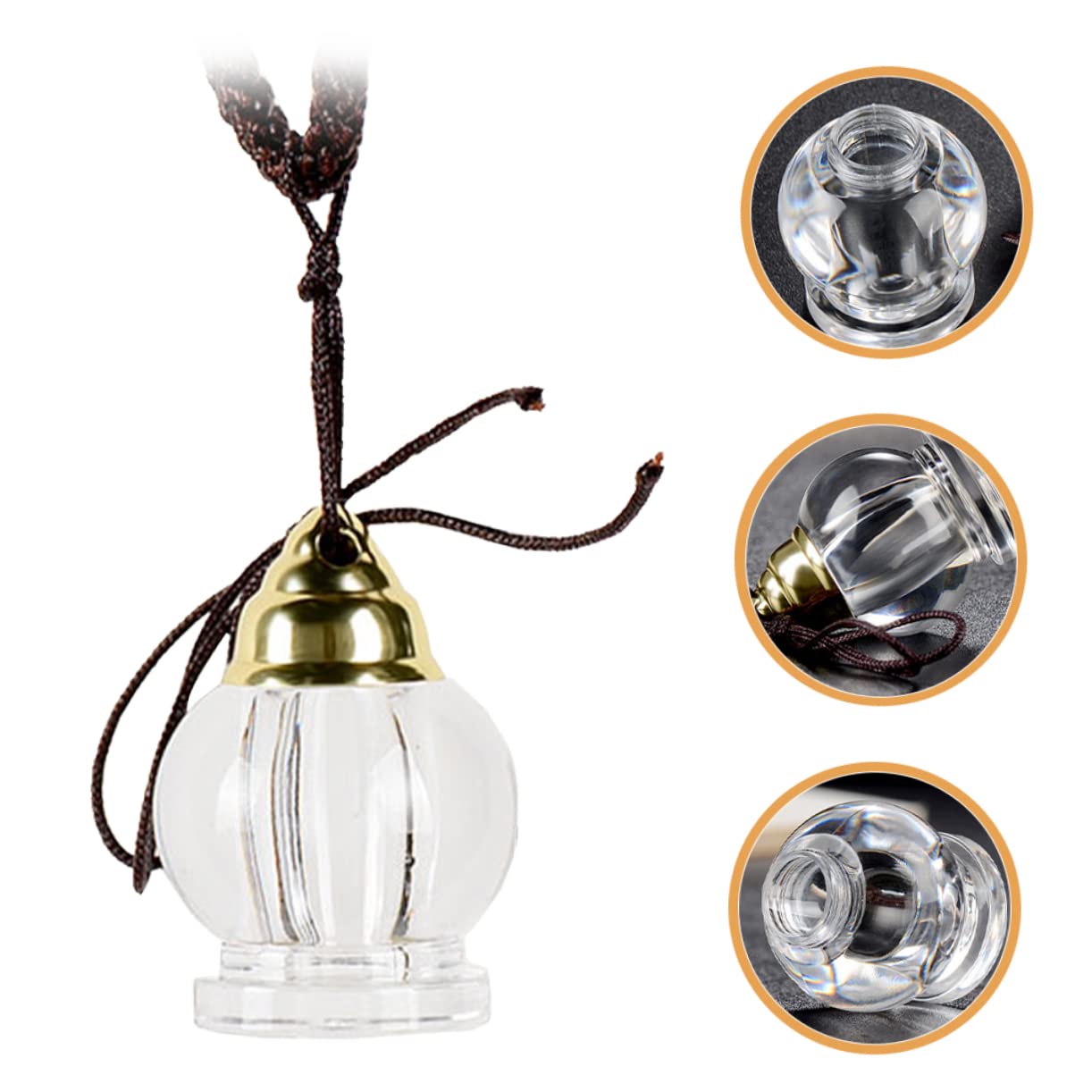 Cabilock 5pezzi Collana Diffusore Di Oli Essenziali Con Ciondolo Design Elegante Per Accessorio Versatile Per Ogni Occasione