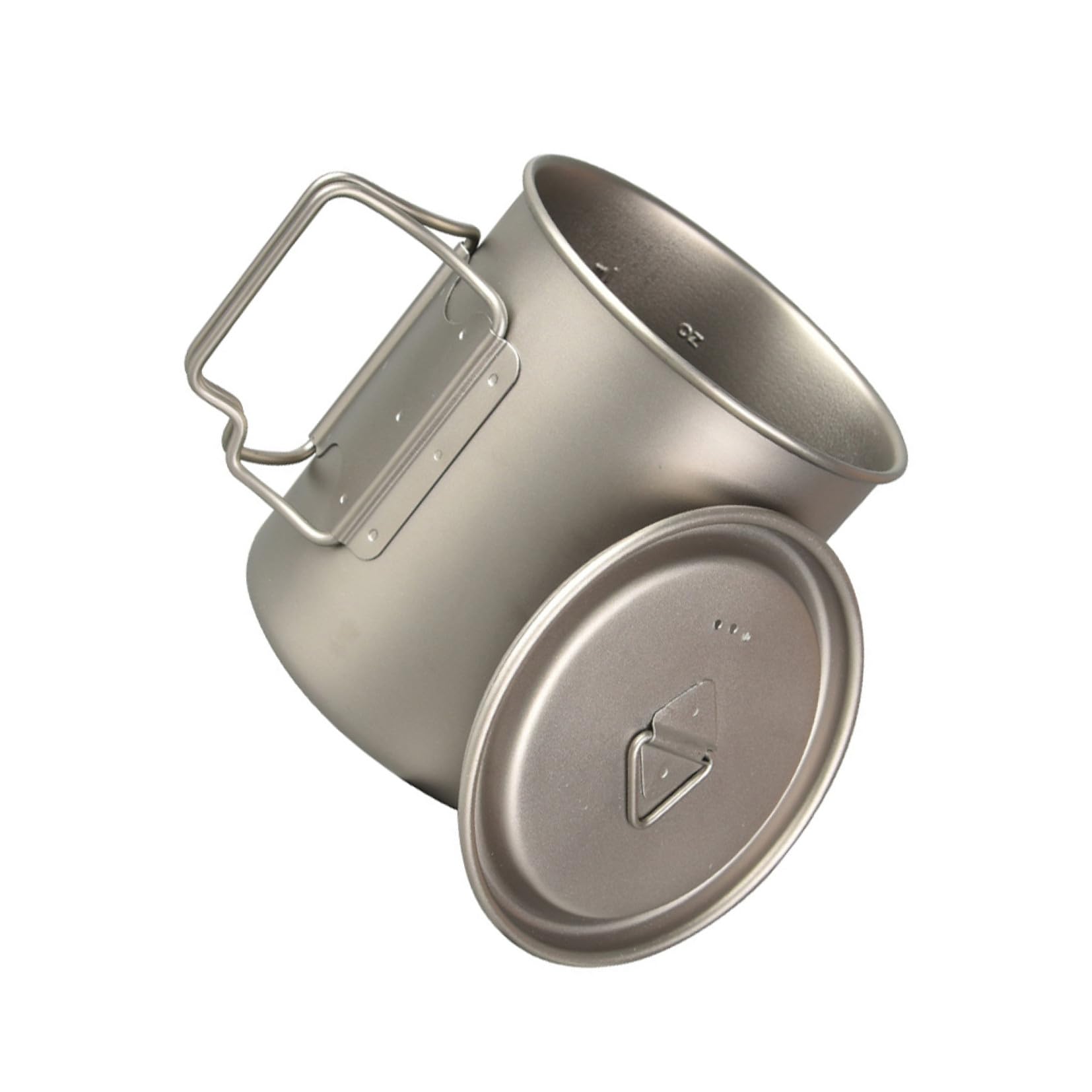 SUPVOX Tasse de Camping en Titane Pliable 750ml avec Poignée
