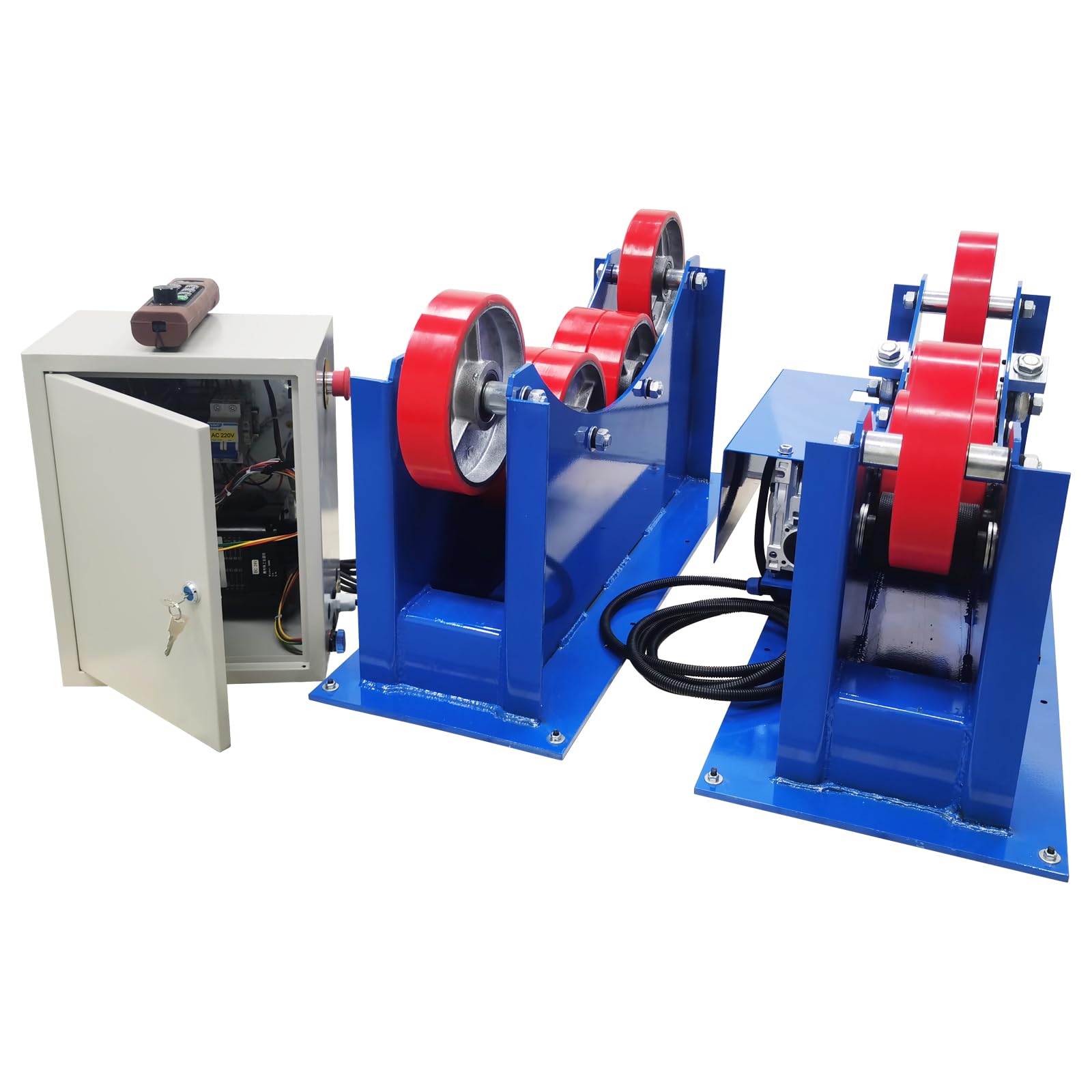 Banfluxion Welding Turning Rolls Linkage Roller 6600LB 220V Pipe Positioner | Rotary Weld…