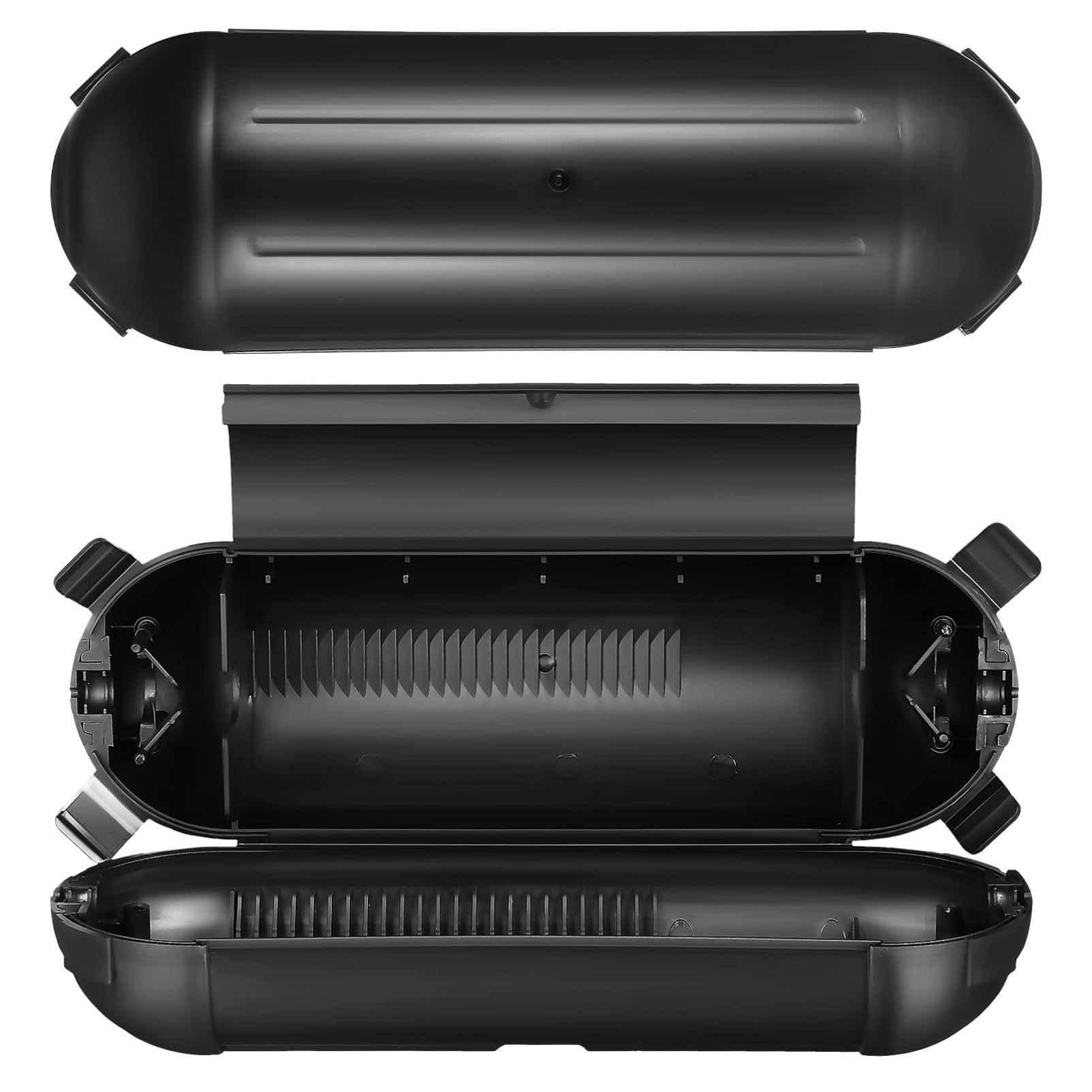 Luxshiny 2Pcs Weatherproof Cord Hider Connection Box Outdoor Extension Cord Cover with Robust Protection Easy Installation Suitable for Various Scenarios Design