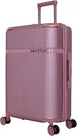Mala de Viagem Versalhes Rígida 360° Santino G ASDV501G (Rosa)