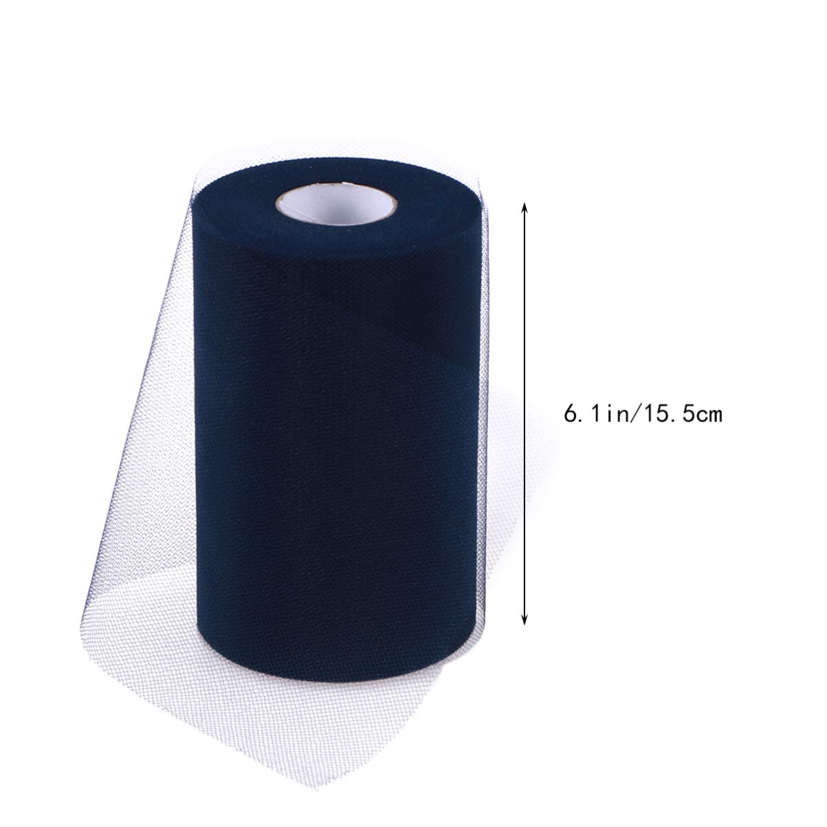 HOODANCOS Rolls 100 Yarn Blue Decor Wrapping Tulle American Decor Armrest Decoration Tulle Fabric Spool Ribbons for Presents Christmas Party Ribbon Decoration Wedding Decorations