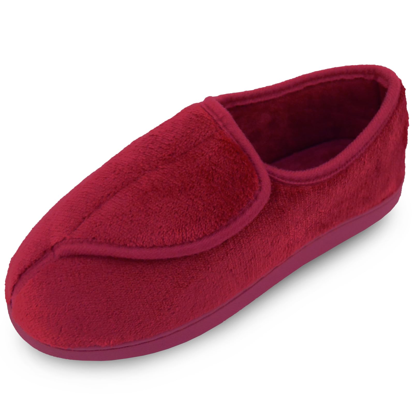 Git-up Pantofole per Diabetici in Memory Foam per Artrite da Donna, Edema, Scarpe da Casa Chiuse Comode e Regolabili