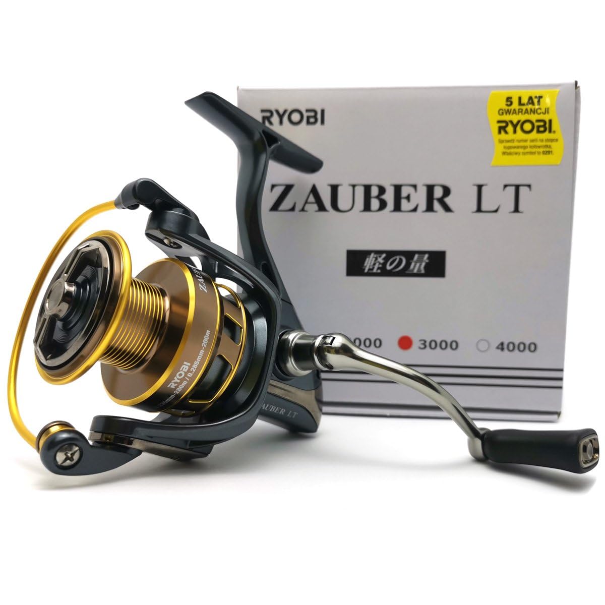 Ryobi Zauber 3000 LT Strong and Durable Reel for Pike