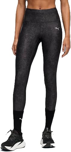 PUMA Legging imprimé Run Velocity Femme L, Black