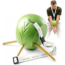 Golf Swing Trainer - Training Ball Between Arms for Arm Connection Practice, Foam Golf Training Aid for Beginners, Men and Women, Video Guide Included
