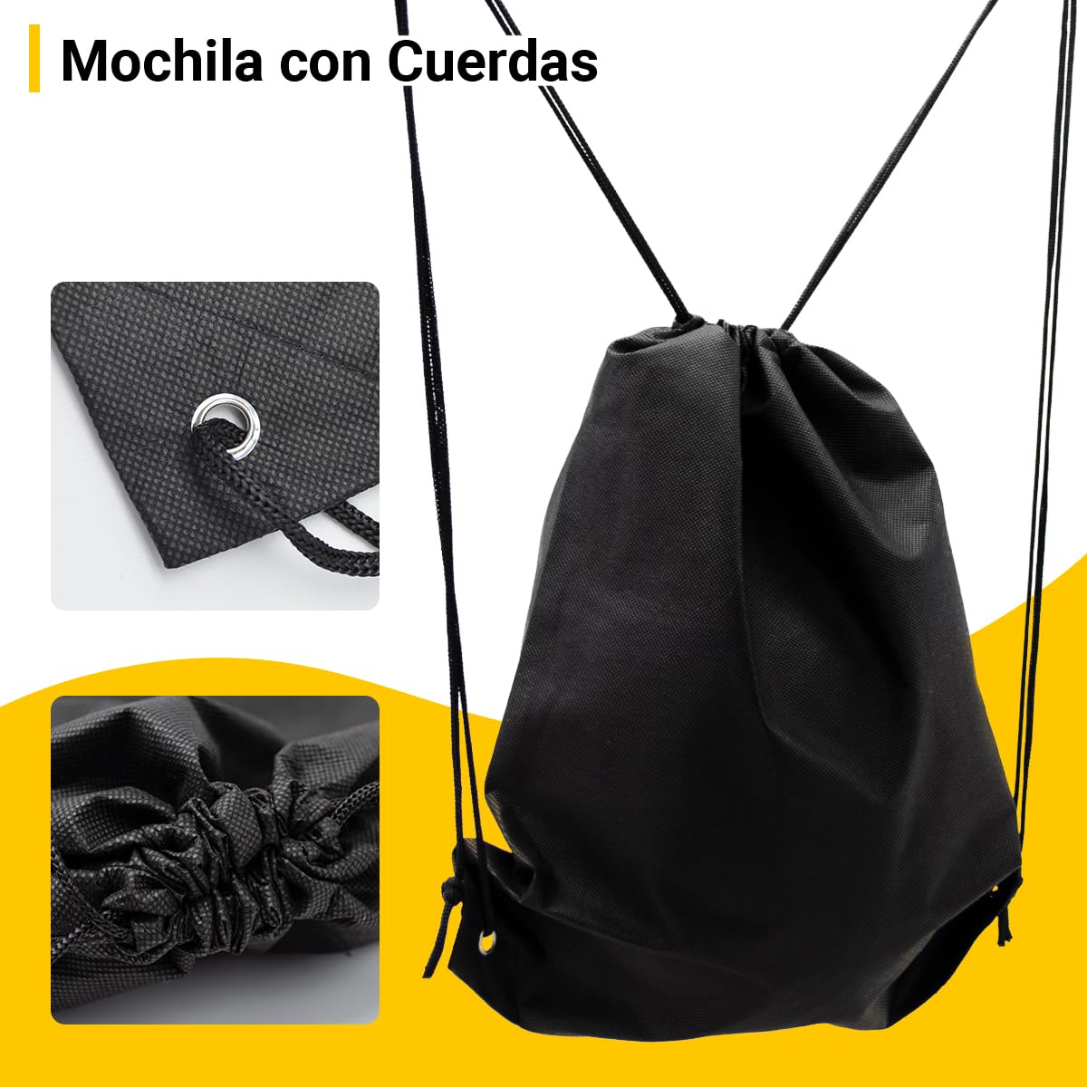 Balón Fútbol España Talla 5 Escudo Rojo Amarillo + Mochila Negra