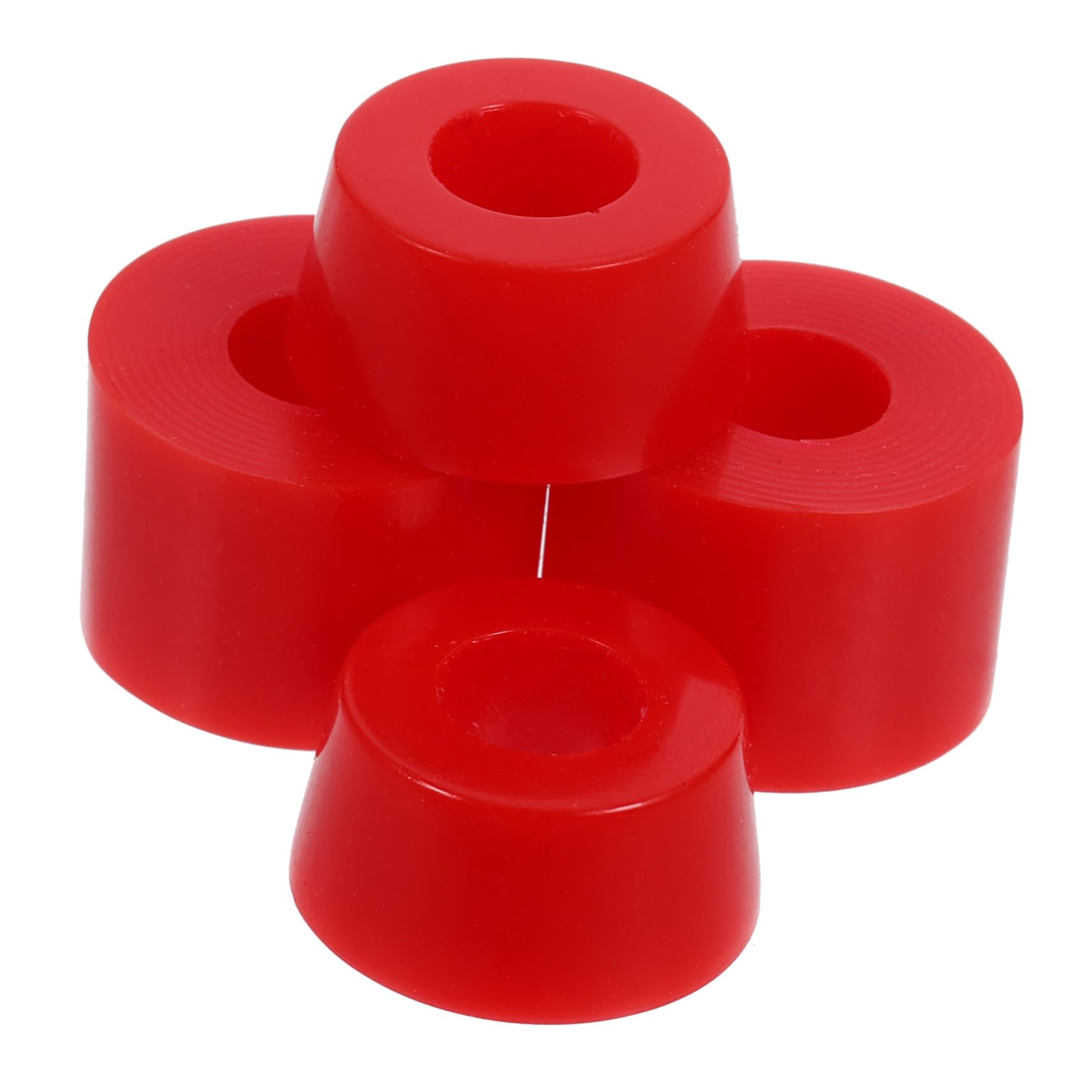 Totority Skateboard Hardware 4 Pack Shockproof Pad Bushings Pivot Cups Essential Skateboard Truck Parts for Smooth Sliding