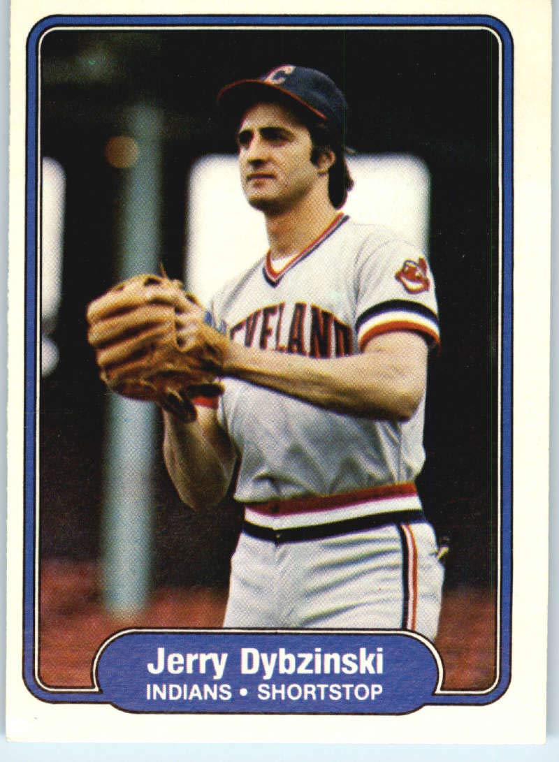 Amazon.com: 1982 Fleer Baseball #366 Jerry Dybzinski Cleveland