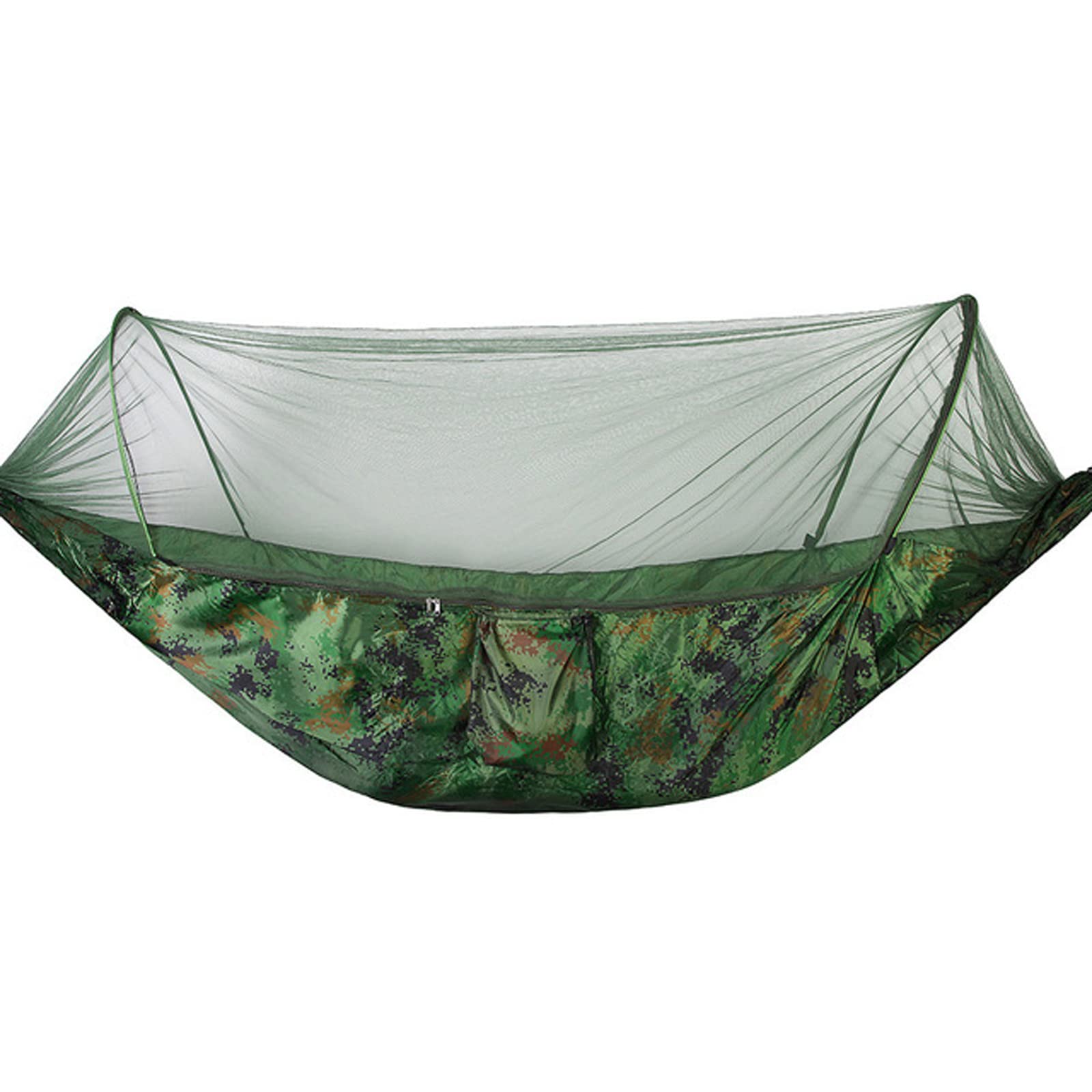 Hamac de camping 2 personnes anti-moustique pop-up ultra léger en nylon