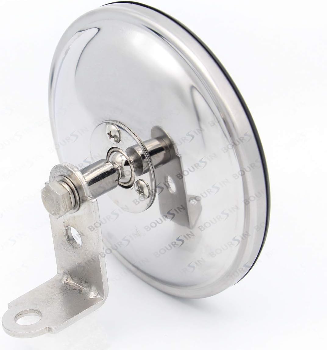 5" Convex Blind Spot Round Side Door Mirror For Isuzu NPR NPRHD NQR