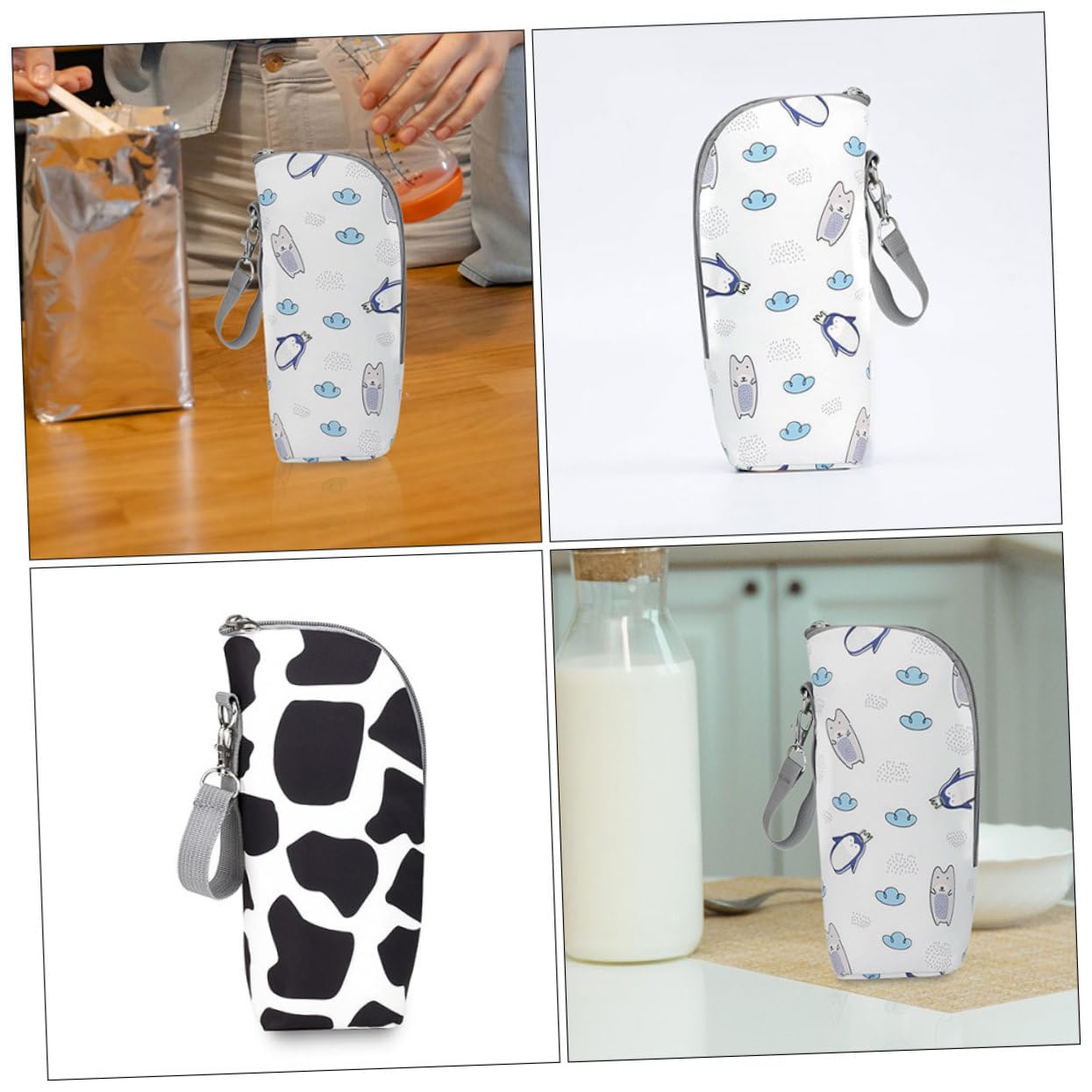TOYANDONA 3 Set Di Borse Termiche Per Biberon Porta Biberon Per Neonati Organizer Per Scalda Per Viaggi 2 Pezzi*3