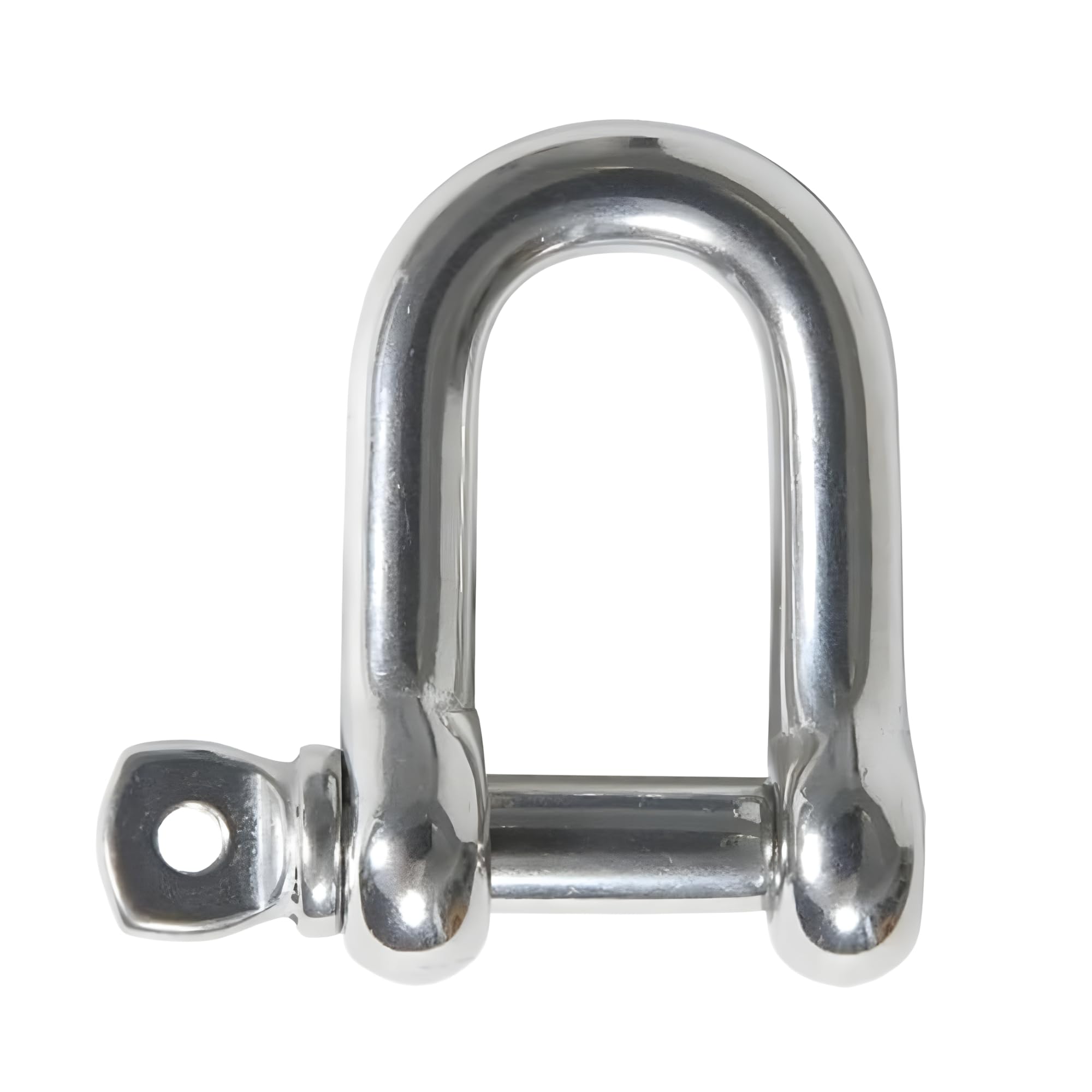 MarineNow - Grillo a D in acciaio inox 316, misura e quantità di confezione (12 mm, confezione da 10 pezzi)