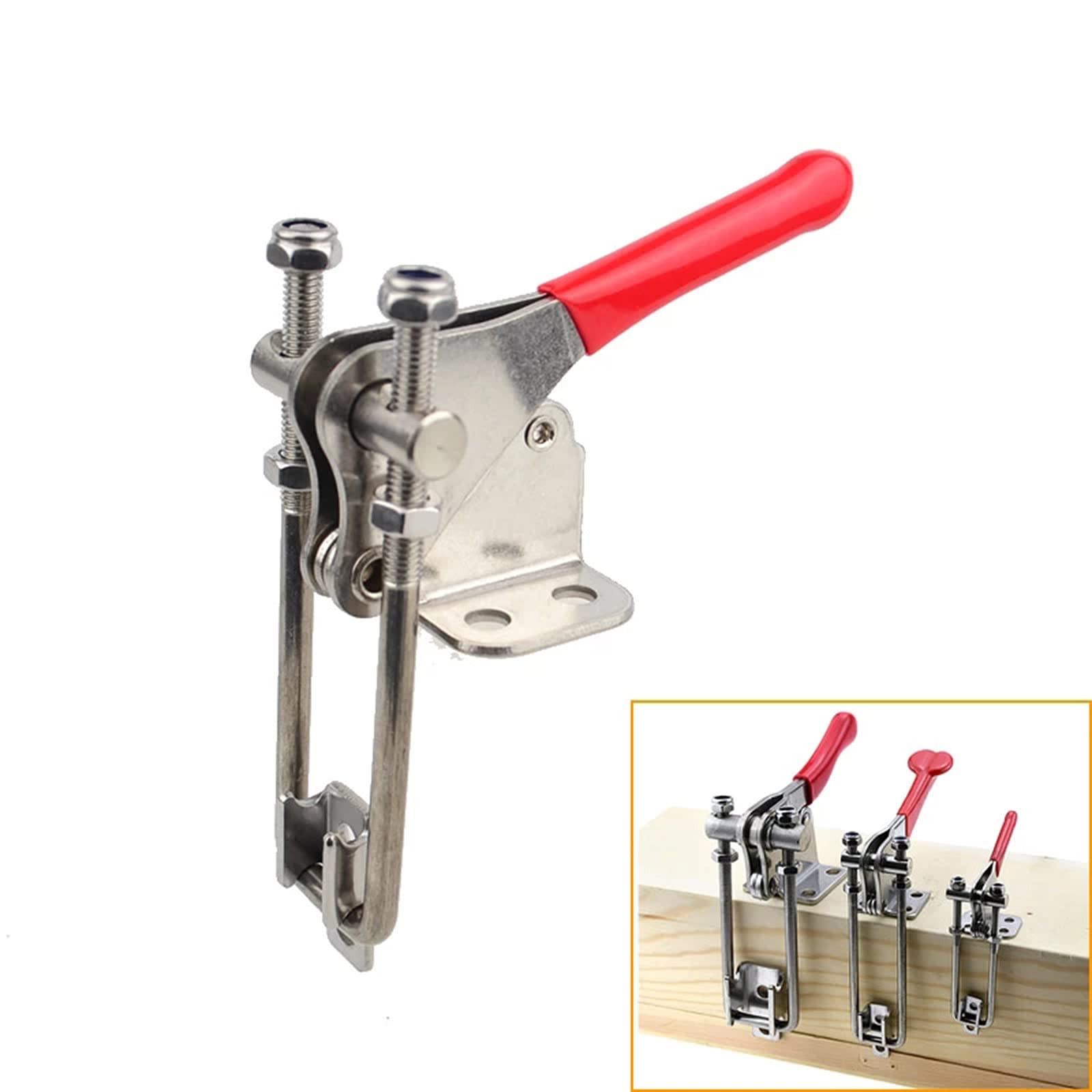 Morsetto Rapido Per Cassetti Regolabile - Fissaggio In Acciaio Inox Per Armadi E Mobili | Facile Installazione - Foto 4