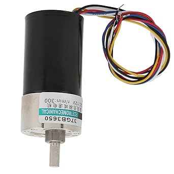 DC Brushless Motor, Brushless Speed Reducer Motor DC Motor CW/CCW Brushless Motor Speed Reduction Motor for Military Industry for Financial Machinery(20rpm/min)'$