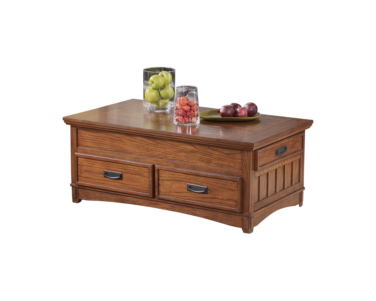 Amazon.com: Ashley Furniture Cross Island Cocktail Table, Brown