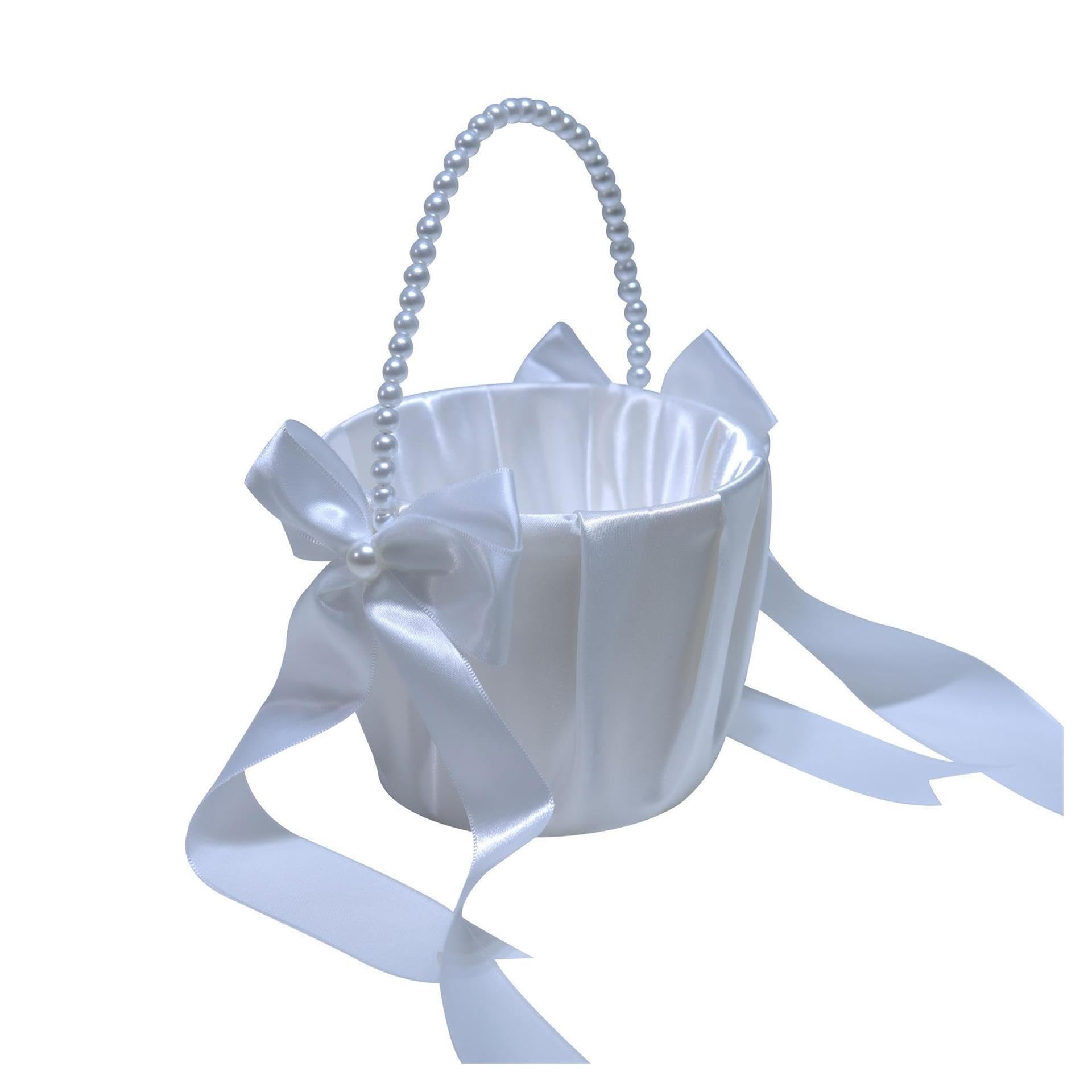 1pcs Wedding Hand-held Flower Basket Per Matrimoni