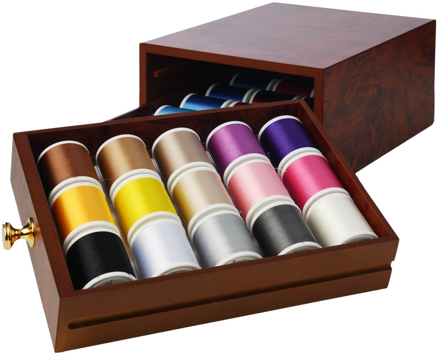 Coffret De Fils Rayon à Broder : 80 Coloris X 200m - Madeira 8082 | Maison De La Machine à Coudre Et à Repasser