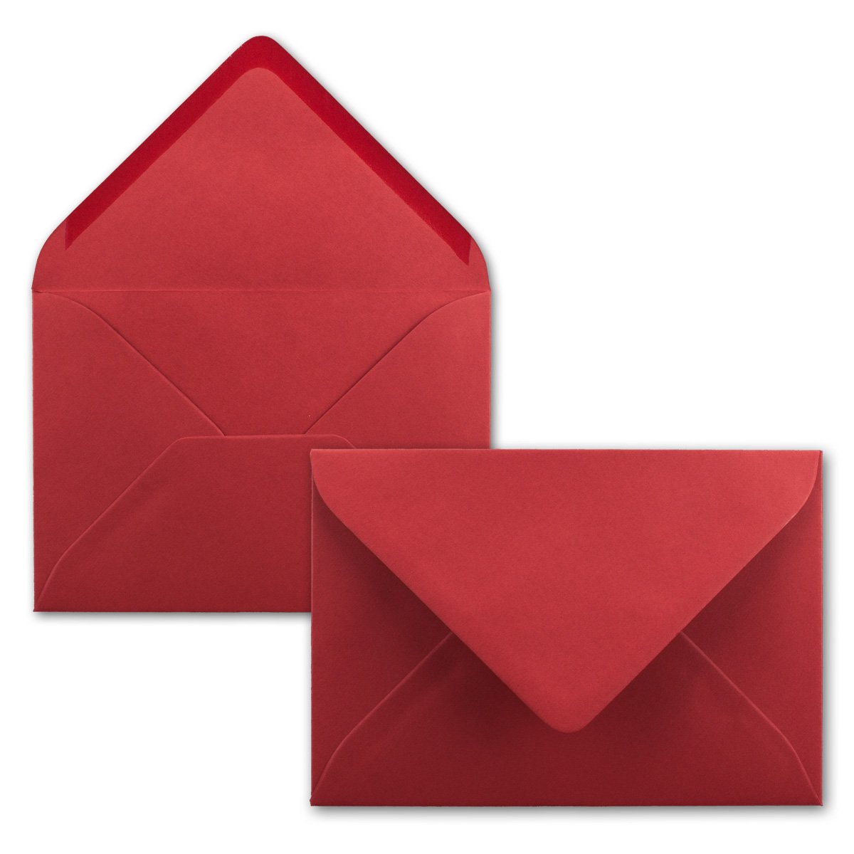 FarbenFroh Sobres de color rosado, 25 unidades, DIN C5, 22,0 x 15,4 cm, adhesivo húmedo, sin ventana, tarjetas de Navidad, felicitaciones