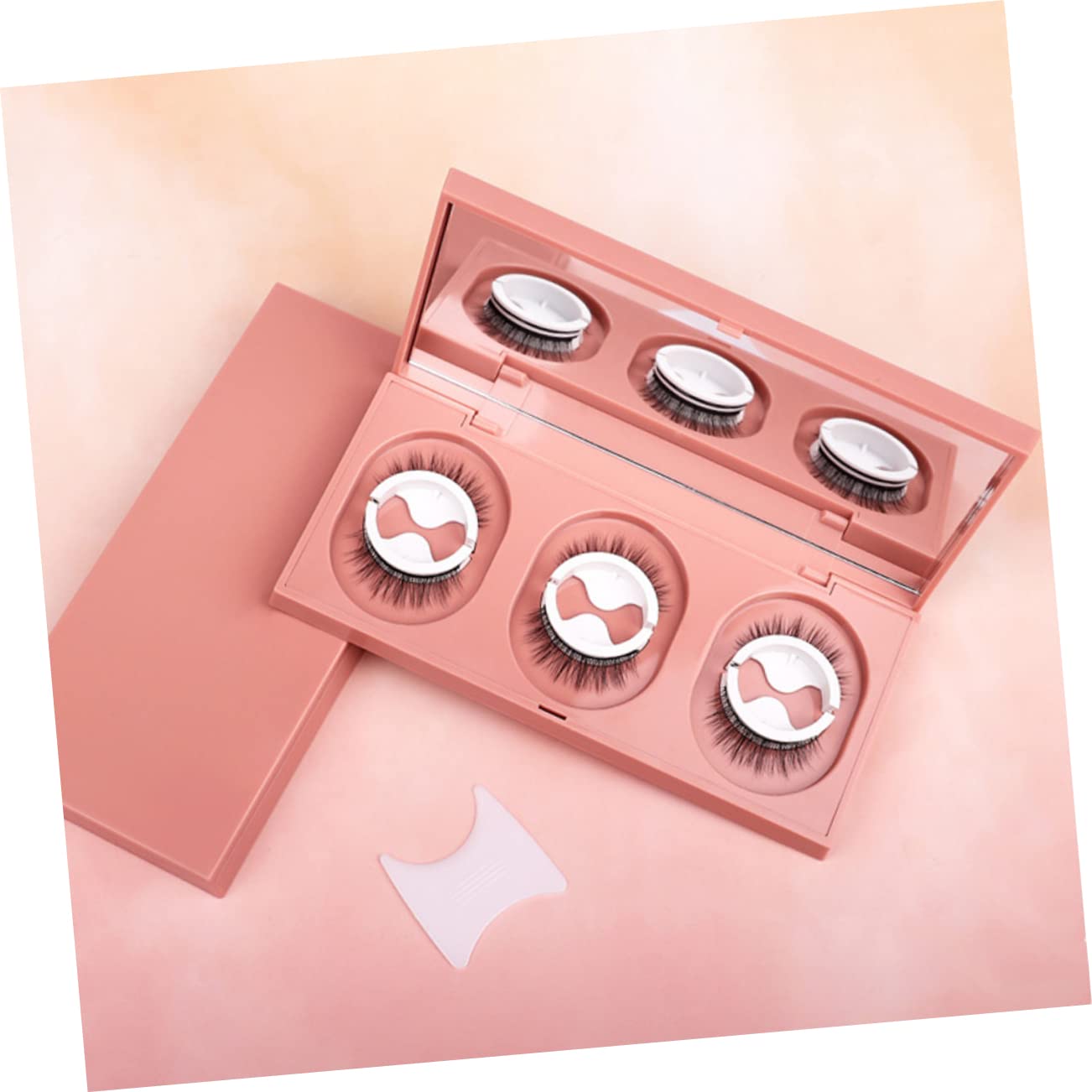 FRCOLOR 9pares of Self-adhesive Reusable Eyelashes for Women Natural Look False Eyelash Makeup Accessories
