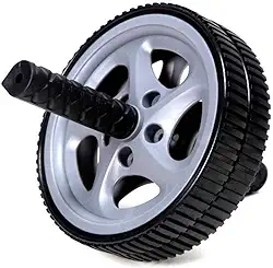 RODA DE EXERCÍCIOS PLUS - CINZA - LIVEUP SPORTS