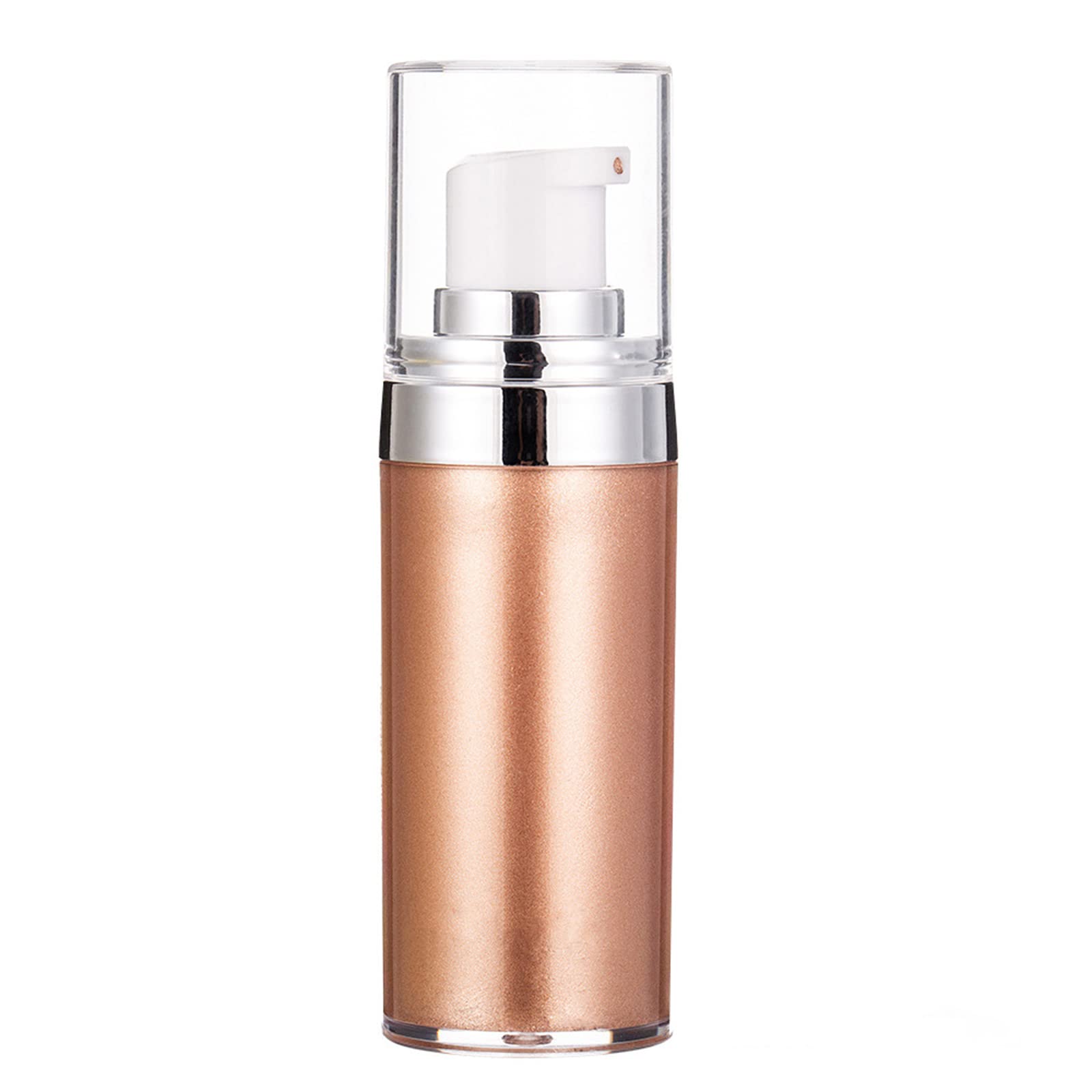 Body Shimmer Oil,20ml High Gloss Glow Spray,Highlighter Makeup Moisturizer Lotion Luminizer - Waterproof Smooth Brightening Liquid Spray Bronzer (02 Rose Gold), Pack Of 1, 60 g