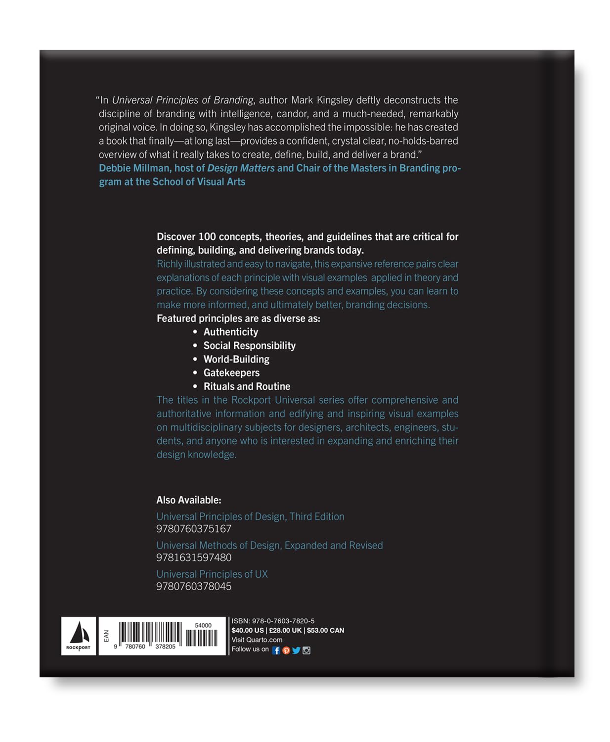 Universal Principles of Branding: 100 Key Concepts for Defining, Building, and Delivering Brands (6)